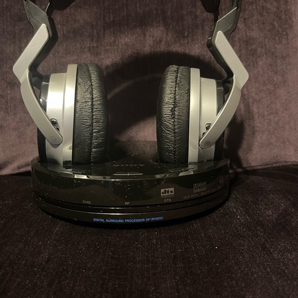 Sony Wireless Headphones DP-RF6000 Missing Charging Cable - Picture 3 of 6